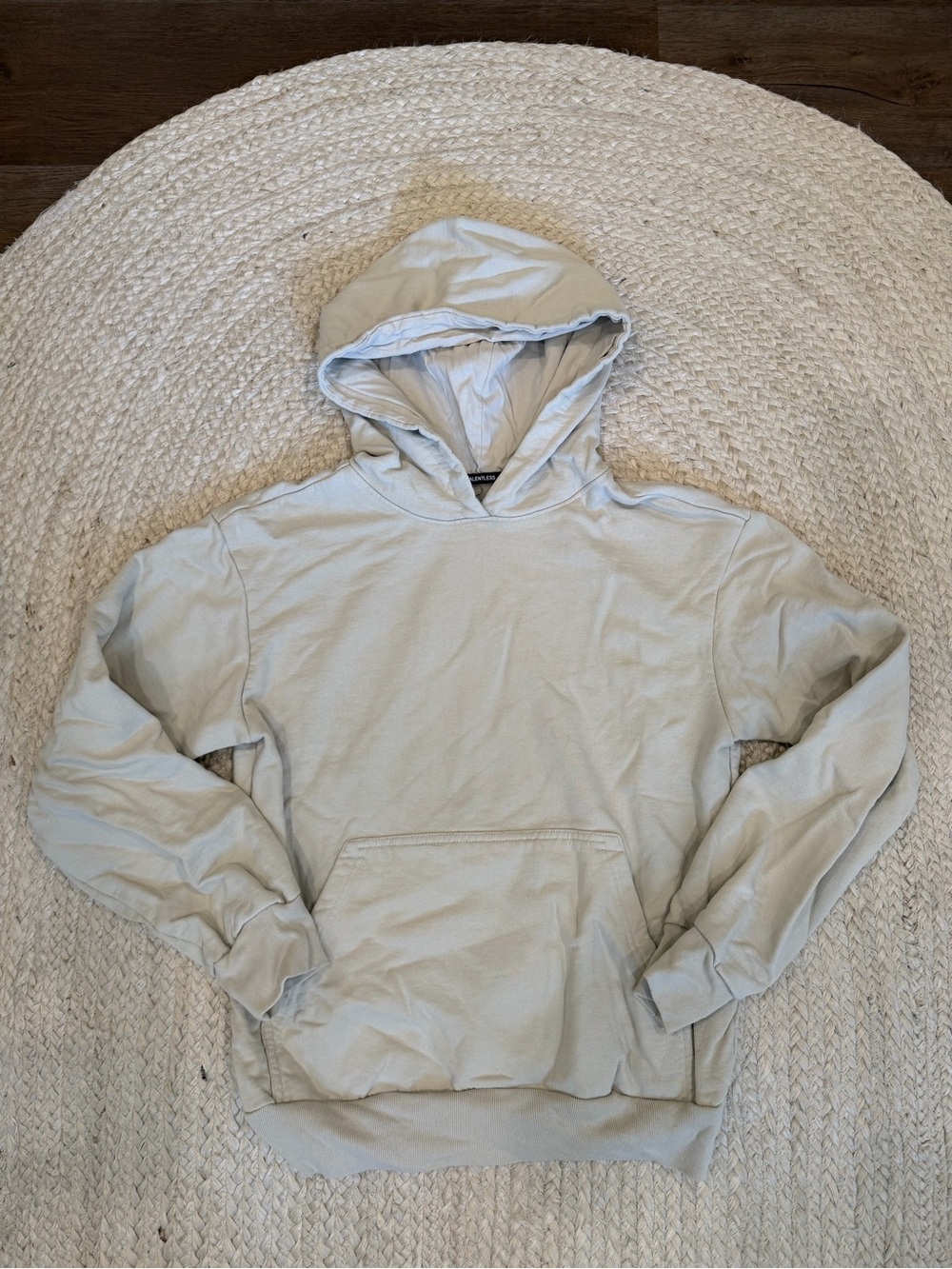TALENTLESS Light Gray Women's Hoodie